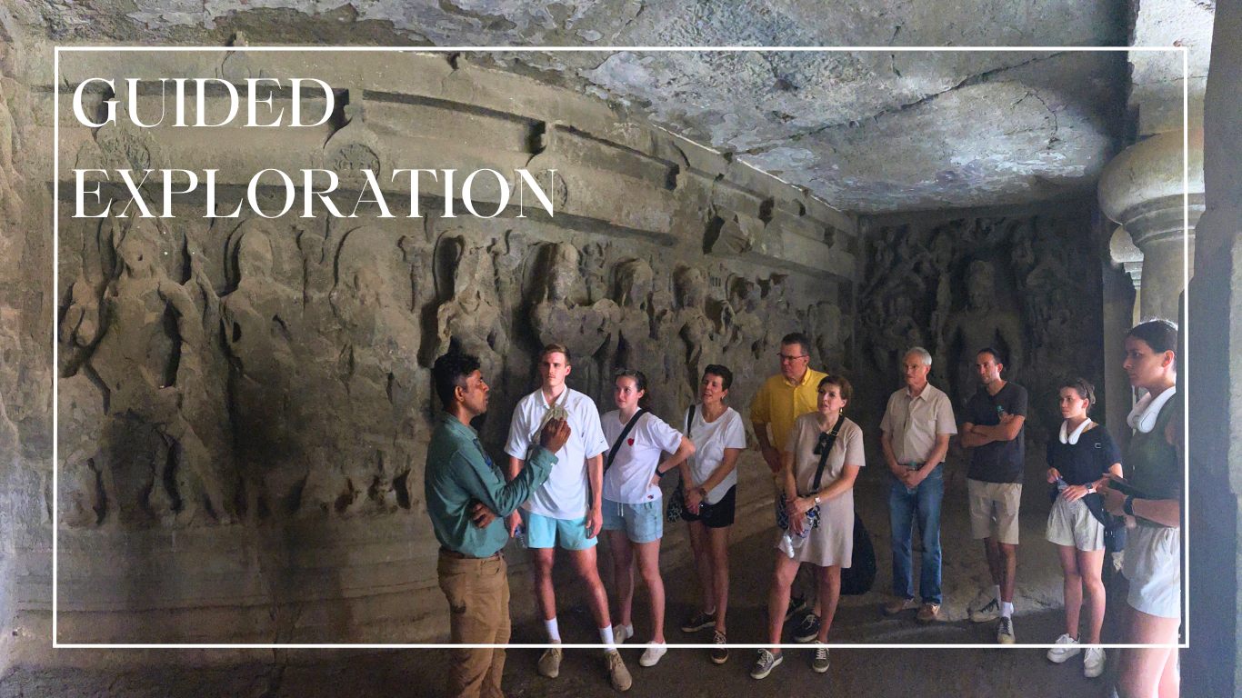 Guided Exploration Inside Elephanta Caves Mumbai
