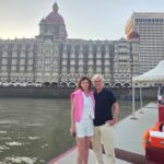 Travelers starting their luxury Elephanta Caves private speedboat tour at the Gateway of India Mumbai